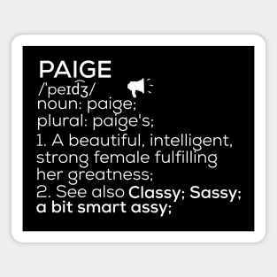 Paige Name Paige Definition Paige Female Name Paige Meaning Magnet